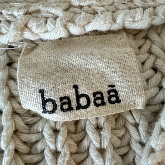 Babaa Cardigan No18 Natural - Picture 5 of 6